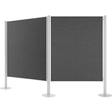 magnetoplan Präsentationswand set 2, (B)2.625 x (H)1.800 mm