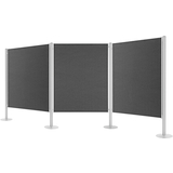 magnetoplan Präsentationswand set 3, (B)3.905 x (H)1.800 mm