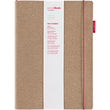 transotype notizbuch "senseBook red RUBBER", Large, liniert
