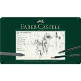 FABER-CASTELL pitt GRAPHITE set gro, 26-teiliges Etui
