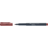 FABER-CASTELL metallics Marker, rot