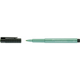 FABER-CASTELL tuschestift PITT artist pen, grn metallic