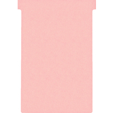 nobo T-Karten, Gre 4 /124 mm, 170 g/qm, pink