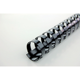 GBC Plastikbinderücken CombBind, din A4, 6 mm, schwarz
