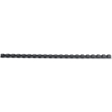 GBC Plastikbinderücken CombBind, din A4, 8 mm, schwarz