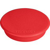 FRANKEN Haftmagnet, Haftkraft: 300 g, Durchm. 24 mm, rot