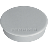 FRANKEN Haftmagnet, Haftkraft: 1.500 g, Durchm. 38 mm, grau