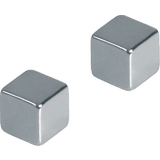 FRANKEN Neodym-Magnetwrfel, Mae: 10 x 10 x 10 mm, chrom