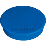 FRANKEN Haftmagnet, Haftkraft: 2.500 g, Durchm. 38 mm, blau