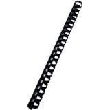 LEITZ Plastikbinderücken, din A4, 21 Ringe, 16 mm, schwarz