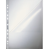 LEITZ Prospekthülle, A4, PP, genarbt, 0,09 mm, Lochseite