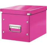LEITZ ablagebox Click & store WOW cube M, pink