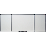 nobo Weiwand-Klapptafel, (B)2.000 x (H)1.200 mm