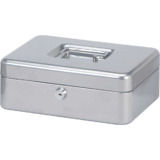MAUL Geldkassette, silber, Mae: (B)250 x (T)191 x (H)90 mm