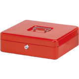 MAUL Geldkassette, rot, Maße: (B)300 x (T)245 x (H)90 mm
