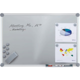 MAUL Weiwandtafel 2000 maulpro Komplett-Set silver, silber