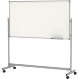 MAUL mobile Weißwandtafel maulpro fixed, 1.800 x 1.000 mm