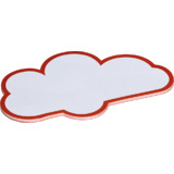 MAUL moderationskarte Wolke, 140 x 230 mm, wei / rot