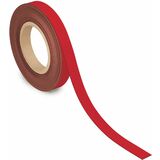 MAUL Magnetband, 20 mm x 10 m, Dicke: 1 mm, rot