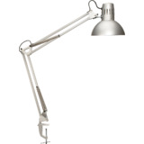 MAUL tischleuchte MAULstudy, Klemmfuß bis 55 mm, silber