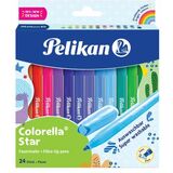 Pelikan fasermaler colorella star, 24er Kartonetui