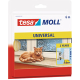 tesa moll UNIVERSAL Schaumstoff-Dichtung, wei, 9 mm x 6 m