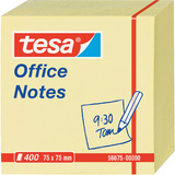 tesa office Notes haftnotiz Würfel, 75 x 75 mm, gelb