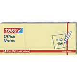 tesa office Notes Haftnotizen, 50 x 40 mm, gelb