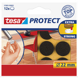 tesa protect Filzgleiter, braun, Durchmesser: 22 mm