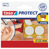 tesa protect Filzgleiter, wei, Durchmesser: 22 mm
