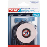 tesa powerbond Montageband fr Fliesen/Metall, 19 mm x 1,5 m