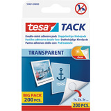 tesa tack Klebepads big Pack, transparent