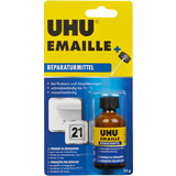 UHU emaille Reparaturmittel, 23 g Pinselflasche, auf Blister