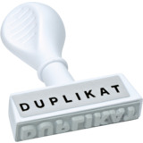 WEDO textstempel "DUPLIKAT", Abdruckbreite: 45 mm