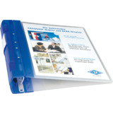 WEDO ergogrip Prsentations-Ordner ICE, 56 mm, ICE-blau