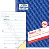 AVERY zweckform Formularbuch "Rapport", A5, 2 x 40 Blatt