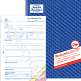 AVERY zweckform Formularbuch "Bau-Tagesbericht", SD, A4