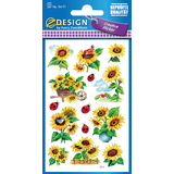AVERY zweckform Z-Design sticker Sonnenblumen & Marienkfer