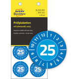 AVERY zweckform Prfplaketten, 2025, Vinyl, blau, 30 mm