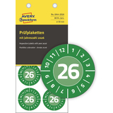 AVERY zweckform Prfplaketten, 2026, Vinyl, grn, 30 mm