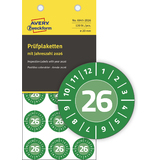 AVERY zweckform Prfplaketten, 2026, NoPeel, grn, 20 mm