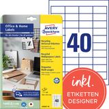 AVERY zweckform Recycling-Universal-Etiketten home Office