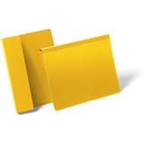 DURABLE Kennzeichnungstasche, mit Falz, din A5 quer, gelb