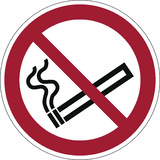 DURABLE verbotskennzeichen "Rauchen verboten", selbstklebend