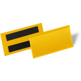 DURABLE Kennzeichnungstasche, magnetisch, 100 x 38 mm, gelb