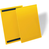 DURABLE Kennzeichnungstasche, magnetisch, din A4 hoch, gelb