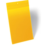 DURABLE Neodym-Magnettasche, din A4 hoch, gelb