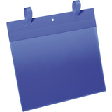 DURABLE Gitterboxtasche, mit Lasche, a4 quer, blau