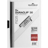 DURABLE klemmhefter DURACLIP original 30, din A4, wei