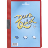 DURABLE klemmhefter DURAQUICK, din A4, rot